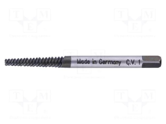 Screw extractor; 60mm; 1; Kind of holder: hexagonal ALPEN-MAYKESTAG ALP.70100001100