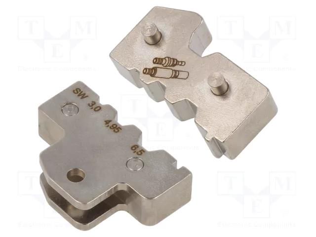 Crimping jaws; fiber optics connectors; 3mm2,4.95mm2,6.5mm2 BEX BEX-PB10