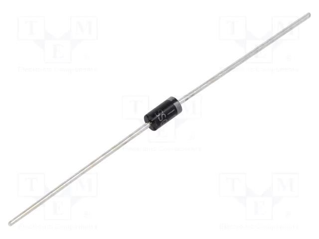 Diode: Schottky rectifying; THT; 100V; 1.1A; DO41; Ufmax: 960mV SMC DIODE SOLUTIONS 11DQ10TA-SMC