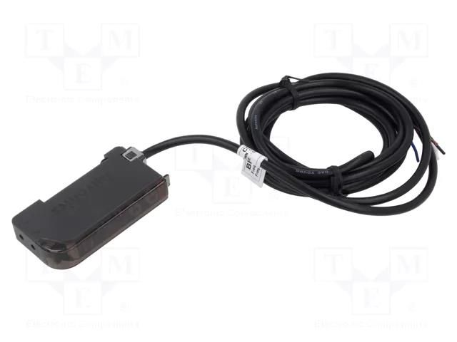 Sensor: optical fiber amplifier; NPN; Connection: lead; 2m; 50mA AUTONICS BF4R