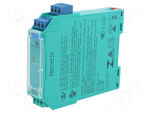 Converter: separator-valve controller; for DIN rail mounting PEPPERL+FUCHS KFD0-SD2-EX2-1045