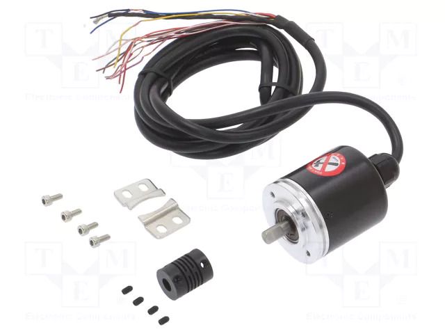 Encoder: absolute; Usup: 12÷24VDC; 720imp/revol; OUT: NPN; IP64 AUTONICS EP50S8-720-2F-N-24