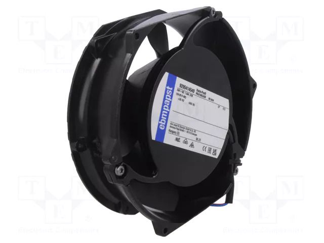 Fan: DC; axial; 24VDC; 172x160x51mm; 530m3/h; 65dBA; ball; 4300rpm EBM-PAPST DV6424
