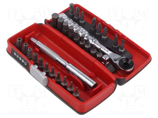 Rattle; 1/4"; screwdriver bits FACOM FACOM-R.PEJ31