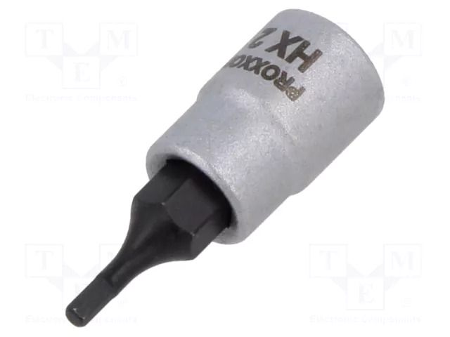 Socket; hex key,socket spanner; HEX 2mm; 1/4" PROXXON PR23744