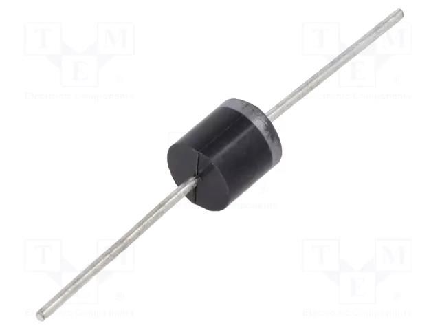 Diode: rectifying; THT; 600V; 6A; Ifsm: 400A; R6; Ufmax: 0.9V; Ir: 5uA LUGUANG ELECTRONIC P600J-LGE