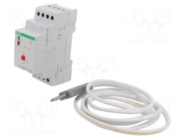 Level monitoring relay; conductive fluid level; 230VAC; NO / NC F&F PZ-828RC-WD