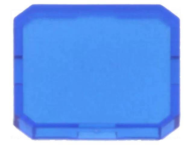 Actuator lens; OKTRON®-JUWEL; blue SCHLEGEL TOKJFBL