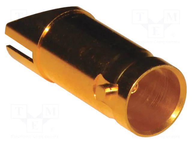 Connector: BNC; socket; female; straight; 75Ω; SMT; on PCBs; PTFE AMPHENOL RF 112801