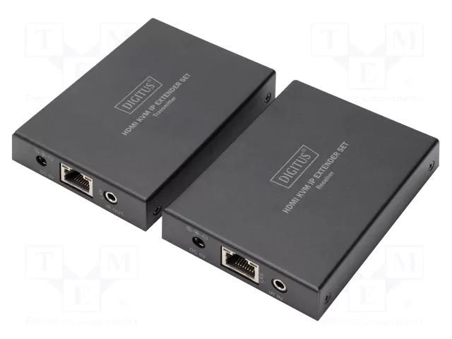 Device: KVM switch; HDCP 1.4,HDMI 1.3,USB 1.1; black; 150m DIGITUS DS-55507