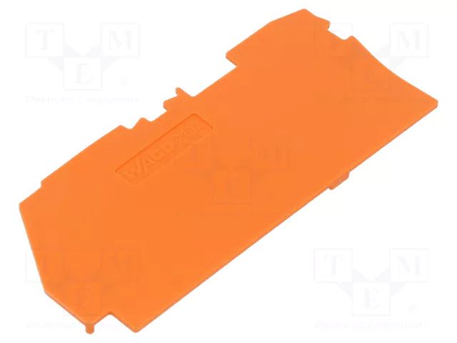 End plate; orange; 2104 WAGO 2104-1292