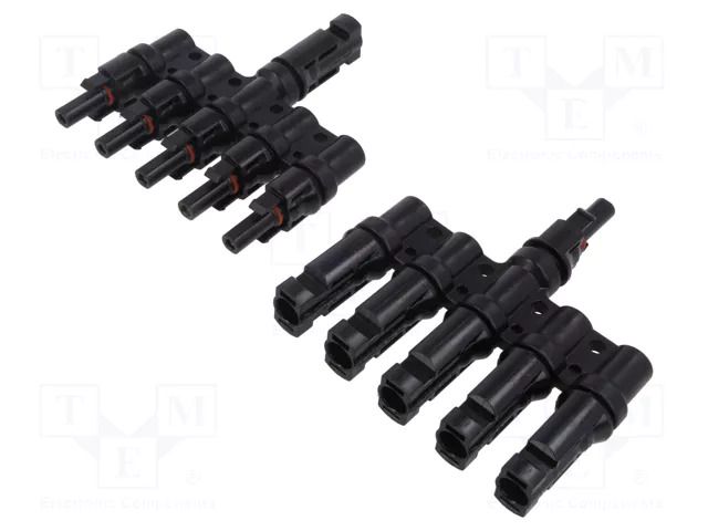 Splitter; solar male x5,solar female x5 CONNFLY DS1162-14-1T5AB6P