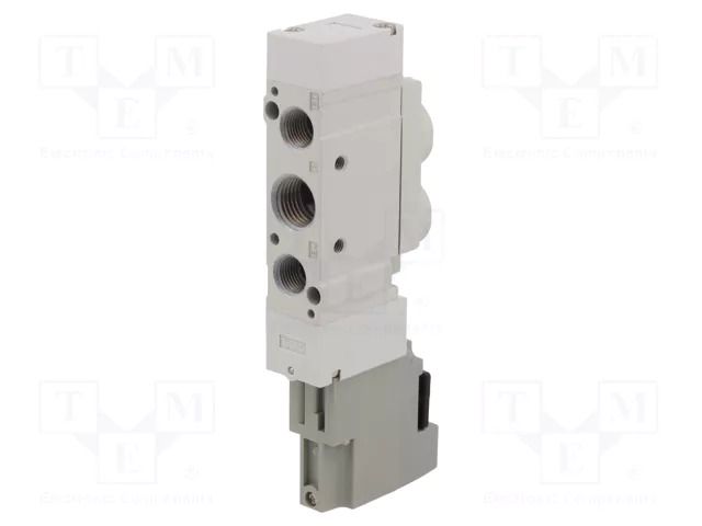 Electromagnetic valve; 1.5÷7bar; 5/2 monostable; aluminium; IP65 SMC SY71204YO02FQ