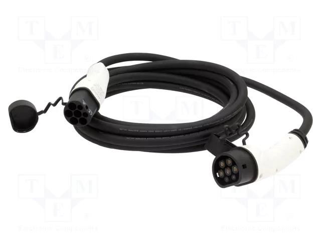 Cable: eMobility; 1x0.75mm2,5x6mm2; 400V; 22kW; IP55; three-phase DIGITUS DK-3P32-075