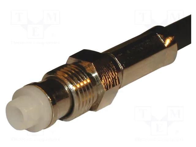 Connector: FME; plug; female; straight; crimped; for cable; 50Ω AMPHENOL RF 192102