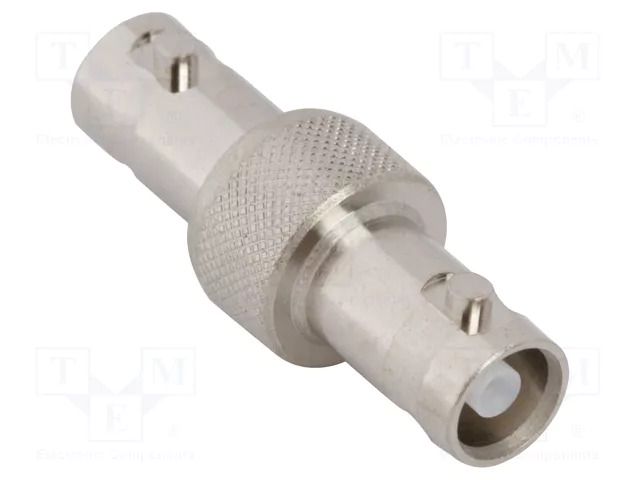Adapter; HD-BNC female,both sides; Insulation: PTFE; 75Ω; brass AMPHENOL RF APH-HDBNCJ-J