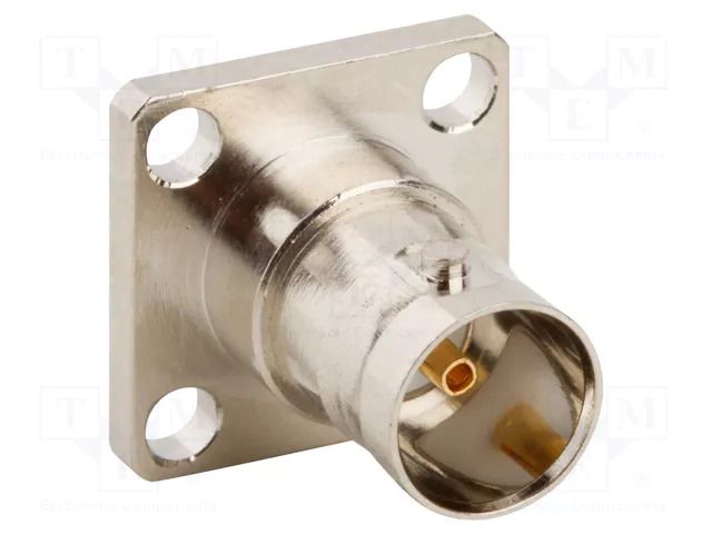 Connector: BNC; socket; female; straight; 75Ω; soldering; PTFE AMPHENOL RF 112291