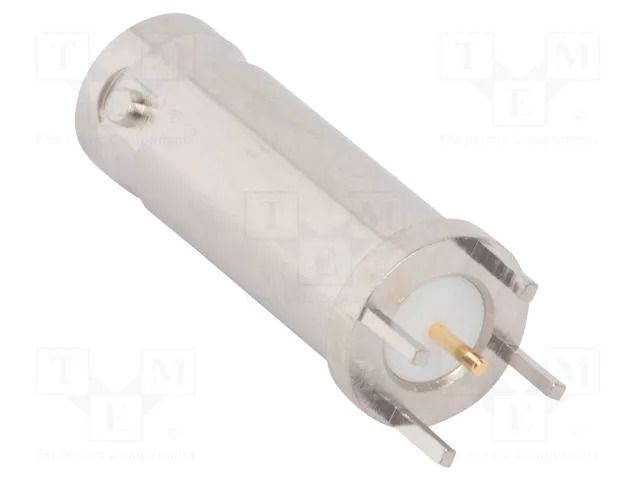 Connector: BNC; socket; female; straight; 50Ω; THT; on PCBs; PTFE AMPHENOL RF 112553