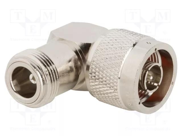 Adapter; N male,N female; Insulation: PTFE; 50Ω; brass; 11GHz AMPHENOL RF 082-213
