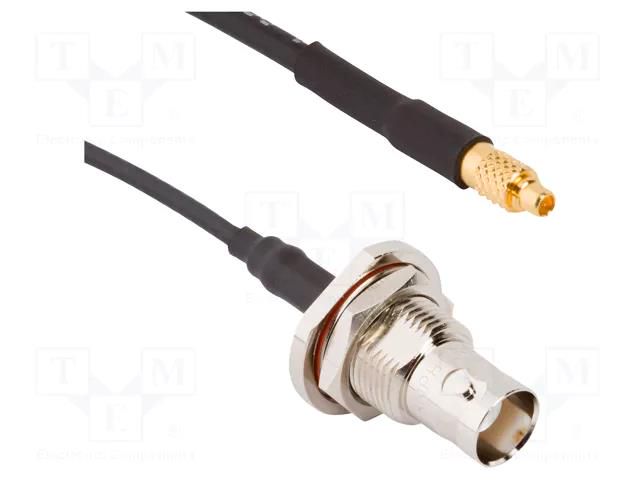 Cable; BNC female,MMCX male; straight; 0.914m; 50Ω AMPHENOL RF 095-850-206-036