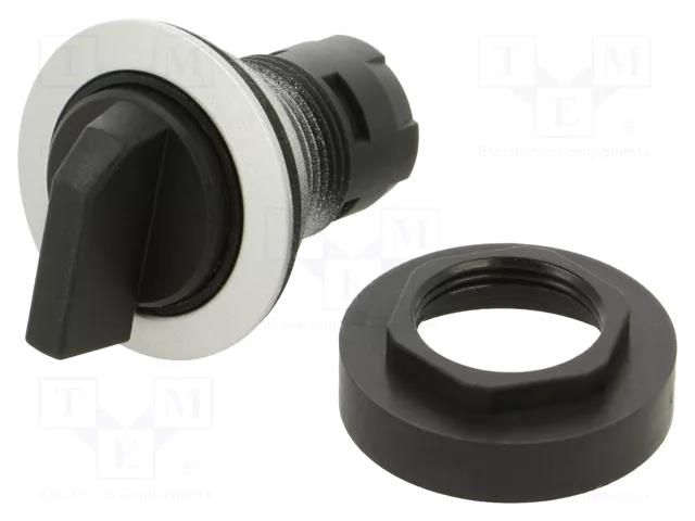 Switch: rotary; 22mm; Stabl.pos: 3; IP65; RONTRON-R-JUWEL; Pos: 3 SCHLEGEL RRJWB