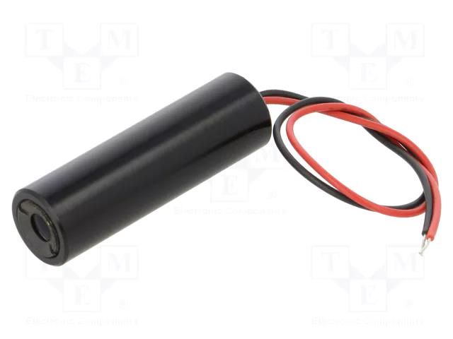 Module: laser; 1mW; red; dot; 635nm; 2.7÷3.3VDC; 20÷45mA PICOTRONIC DB635-1-3F7000-FA
