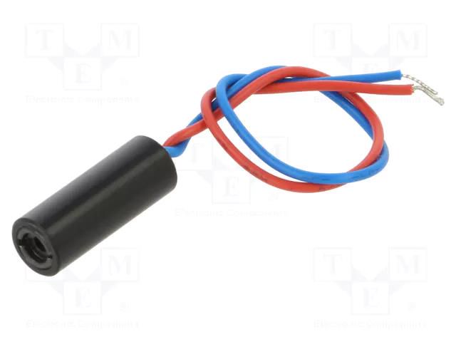 Module: laser; 1mW; red; dot; 650nm; 4.5÷5.5VDC; 10÷35mA PICOTRONIC DI650-1-5-8X21