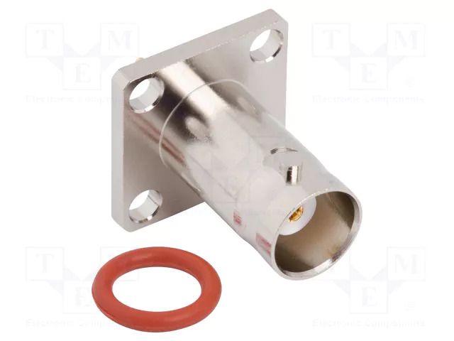 Connector: BNC; socket; female; straight; 50Ω; soldering; PTFE AMPHENOL RF 112639