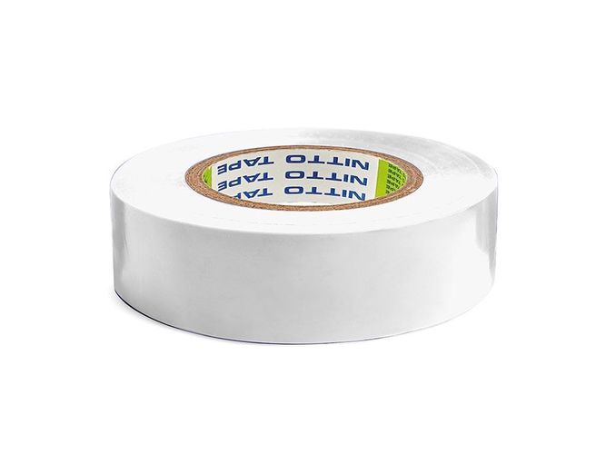 NITTO - INSULATION TAPE - WHITE - 19 mm x 20 m 1045N-BPC