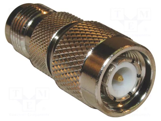 Adapter; TNC male,TNC female; Insulation: PTFE; 50Ω; brass; 11GHz AMPHENOL RF 122498