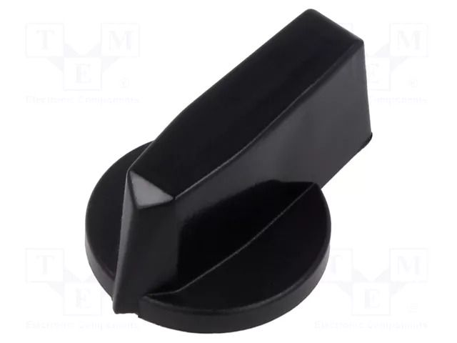 Knob; black; for 48x48mm front plate LOVATO ELECTRIC 7A014
