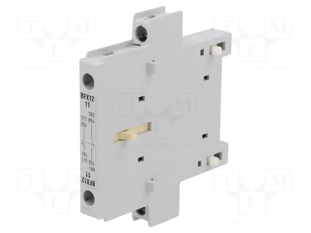 Auxiliary contacts; Auxiliary contacts: NO + NC LOVATO ELECTRIC BFX1211