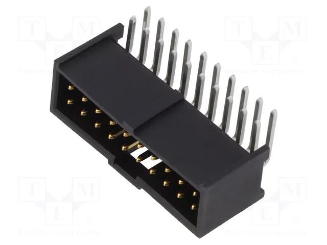 connector C-Grid Shrd Hdr DR RA Au-E 20/20 MOLEX MX-90130-3220