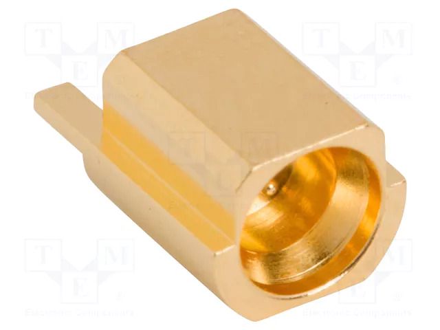 Connector: coaxial; socket; male; SMPM; SMT; on PCBs; straight; 50Ω AMPHENOL RF 925-169J-51PT