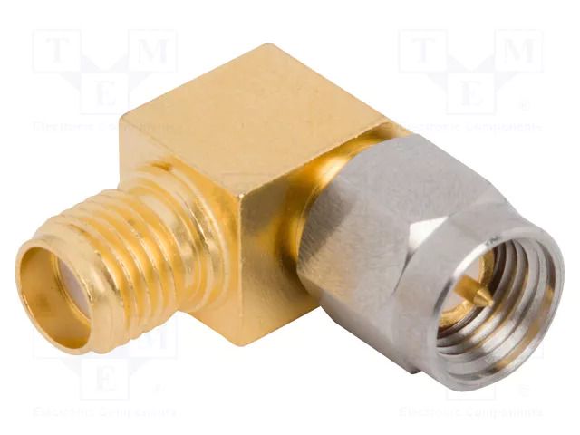 Adapter; SMA male,SMA female; Insulation: PTFE; 50Ω; brass; 22GHz AMPHENOL RF AD-SMAPSMAJ-2