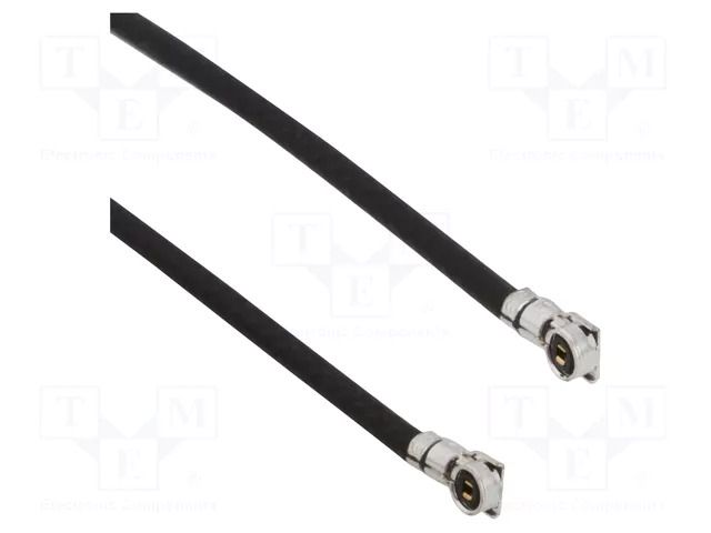 Cable; AMC4 female,both sides; angled; 0.5m AMPHENOL RF U-1PU-113-500B2