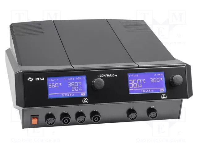 Station: control unit; digital,with knob; 150÷450°C; ESD ERSA ERSA-0ICV4035A