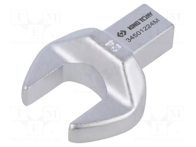 Wrench tip; torque,spanner; 24mm; Mounting: 14x18 KING TONY KT-34501224M