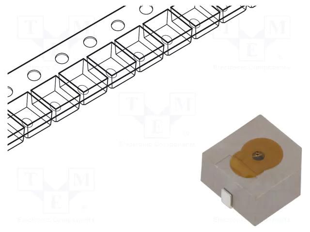 Sound transducer: electromagnetic signaller; SMD; freson: 2400Hz LOUDITY LD-BZEL-B07-1212-1