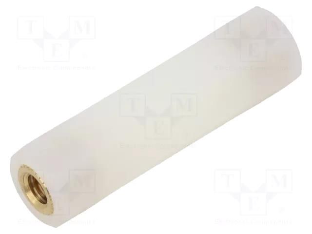 Insulating sleeve; Int.thread: M6; L: 50mm; UL94V-2; polyamide DREMEC TFF-M6X50/DR118139