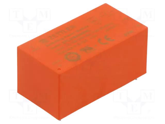 Converter: AC/DC; 20W; Uin: 90÷264VAC,100÷370VDC; Uout: 5VDC; OUT: 1 ZETTLER ZPL20S0500WL