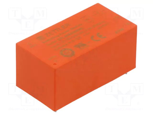 Converter: AC/DC; 20W; Uin: 90÷264VAC,100÷370VDC; Uout: 5VDC; OUT: 1 ZETTLER ZPL20S0500WL