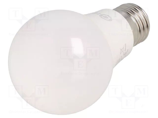 LED lamp; white warm; E27; 230VAC; 8.8W; 200°; 3000K; 3pcs. GTV Poland GT-A60WW9W-3