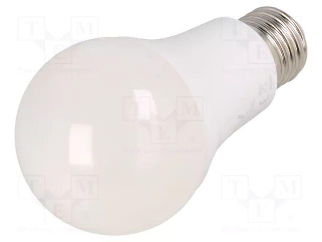 LED lamp; white warm; E27; 230VAC; 830lm; 9W; 200°; 3000K GTV Poland LD-PC2A60RGBW-9W