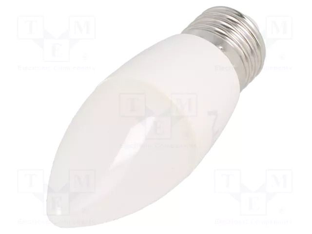 LED lamp; neutral white; E27; 230VAC; 720lm; 8W; 160°; 4000K GTV Poland LD-SMNC37C-80