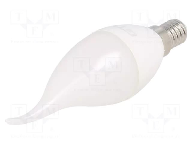 LED lamp; cool white; E14; 230VAC; 260lm; 3W; 160°; 6400K GTV Poland LD-SMZGC30L-30