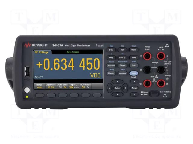 Benchtop multimeter; LCD TFT 4,3"; 6,5 digit (2000000); 480x272 KEYSIGHT 34461A