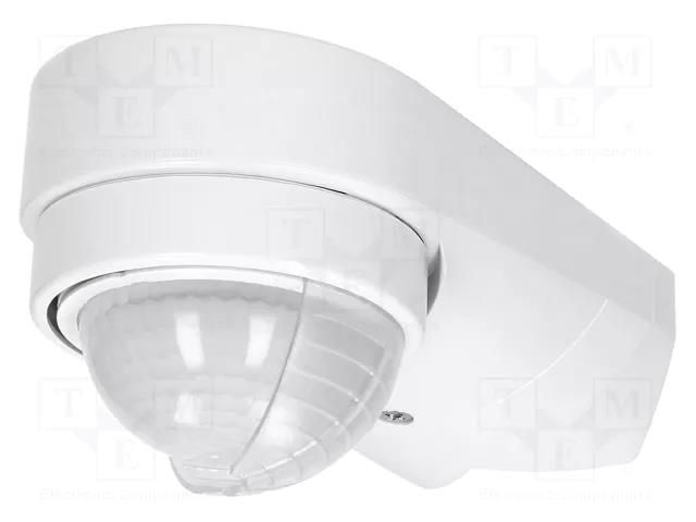 Motion sensor; wall mount; 230VAC; IP65; Range: 10m; 240°; 1.2kW ORNO OR-CR-265