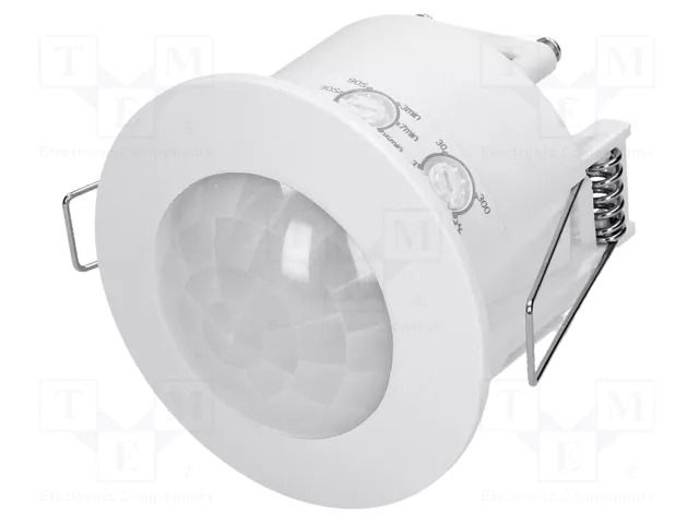 Motion sensor; ceiling; 230VAC; IP20; 6m; Range: 10s÷15min; 360° ORNO OR-CR-207