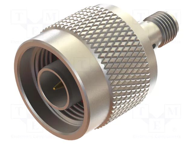 Adapter; 2A; 31mm; N plug,SMA socket; 50Ω; 480V; 18GHz CAL TEST CT3320A